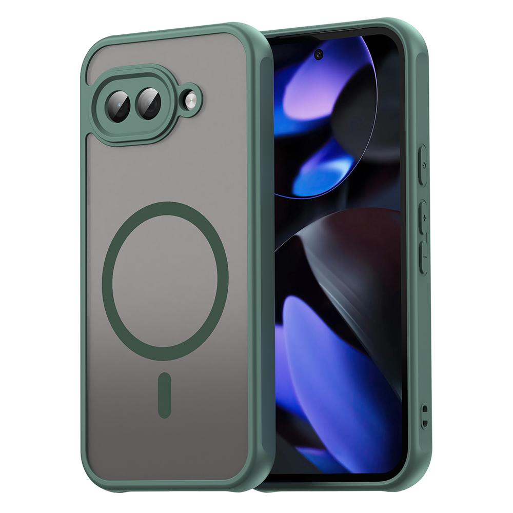 Калъф за Google Pixel 9a - Techsuit HaloFrost II MagSafe - Зелен