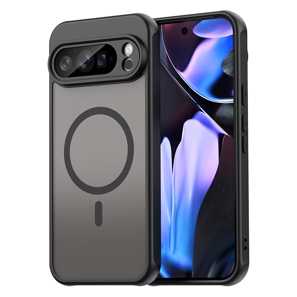 Калъф за Google Pixel 10 Pro XL - Techsuit HaloFrost II MagSafe - Черен
