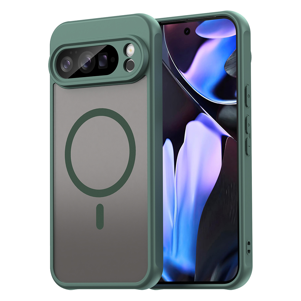 Калъф за Google Pixel 10 Pro XL - Techsuit HaloFrost II MagSafe - Зелен