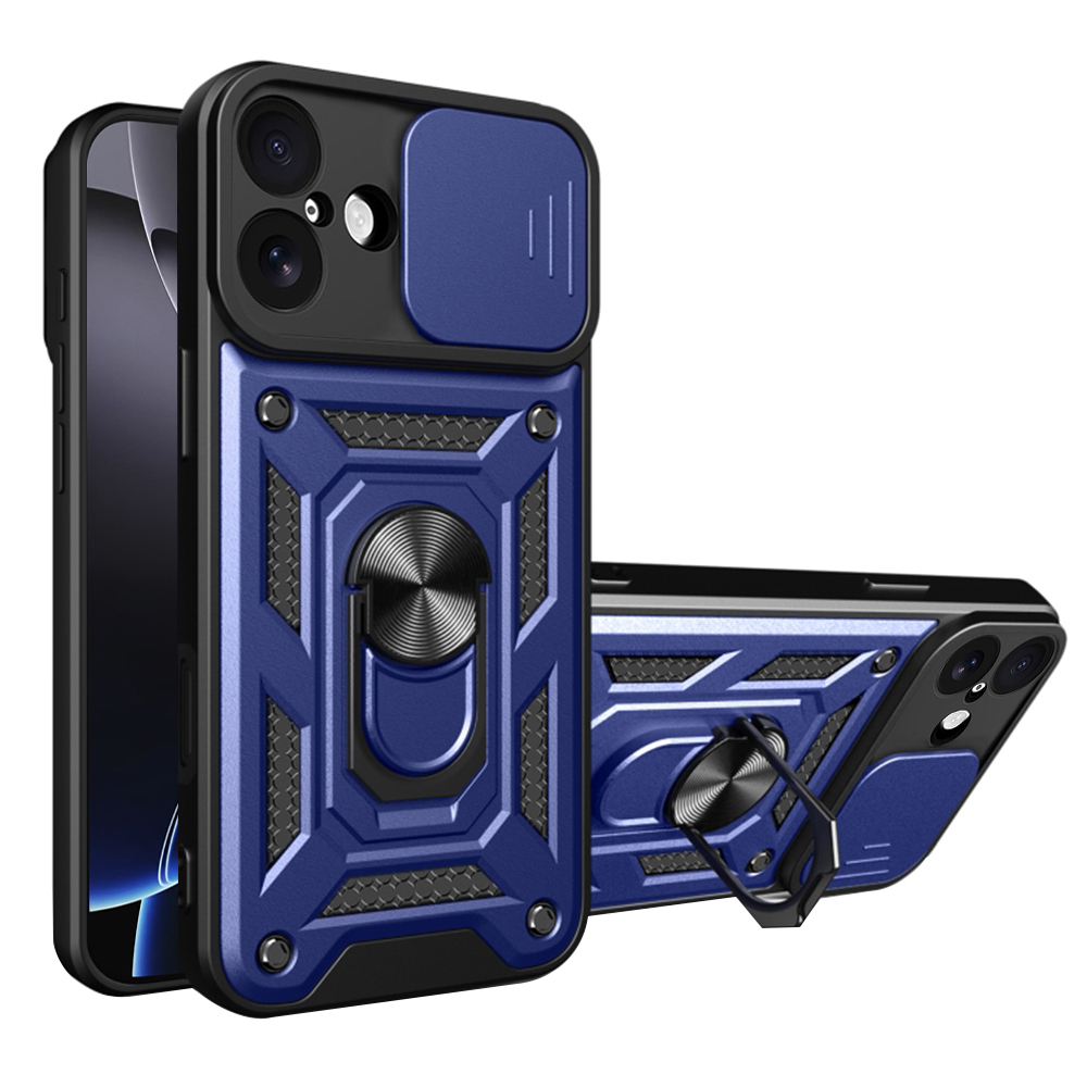 Калъф за iPhone 17 - Techsuit CamShield Series - Син