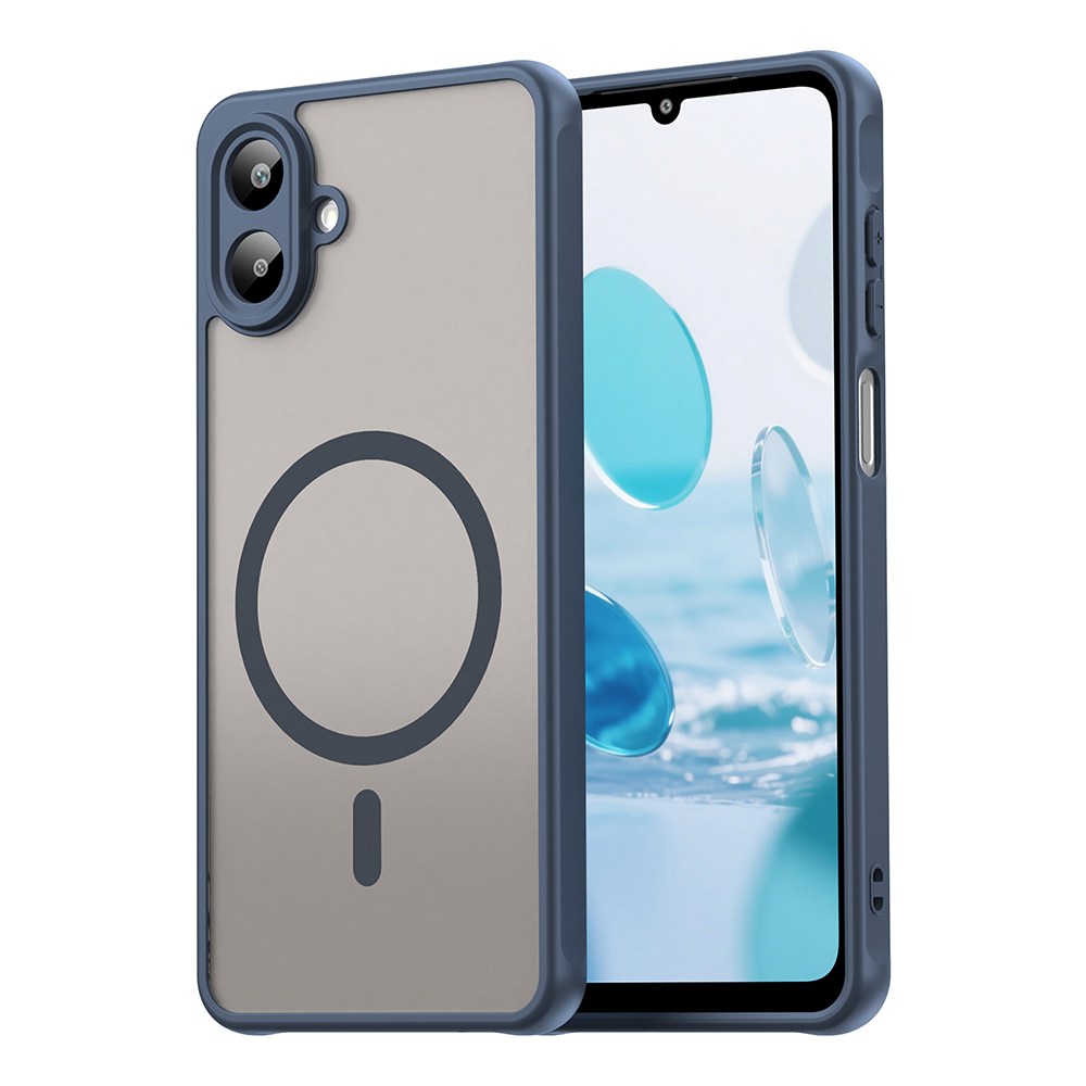 Калъф за Samsung Galaxy A07 4G - Techsuit HaloFrost II MagSafe - Тъмносин Син