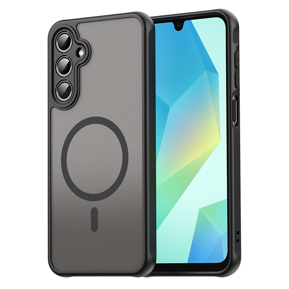 Калъф за Samsung Galaxy A16 4G / A16 5G - Techsuit HaloFrost II MagSafe - Черен