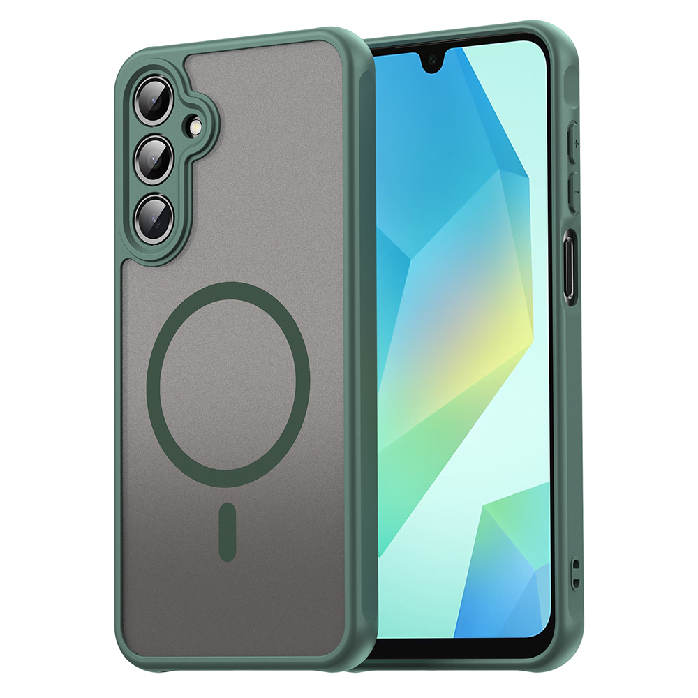 Калъф за Samsung Galaxy A16 4G / A16 5G - Techsuit HaloFrost II MagSafe - Зелен