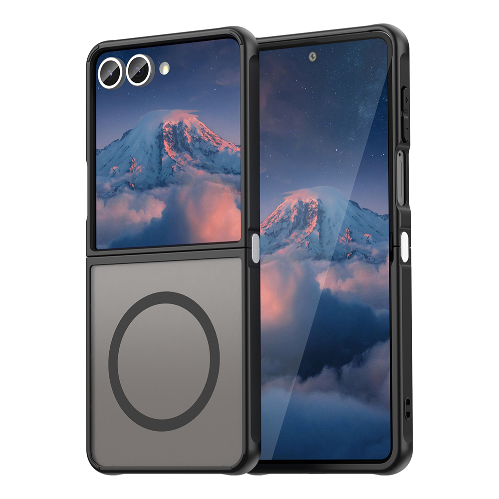 Калъф за Samsung Galaxy Z Flip7 - Techsuit HaloFrost II MagSafe - Черен
