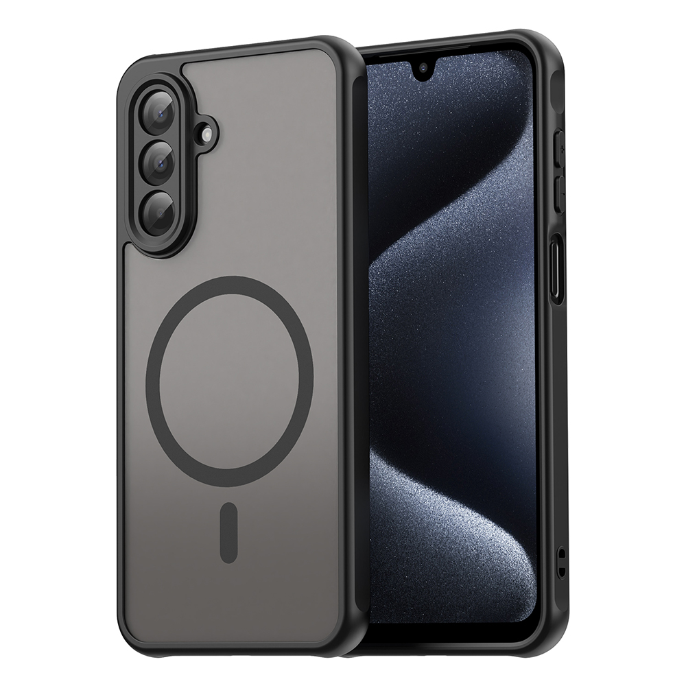 Калъф за Samsung Galaxy A17 5G / A17 4G - Techsuit HaloFrost II MagSafe - Черен