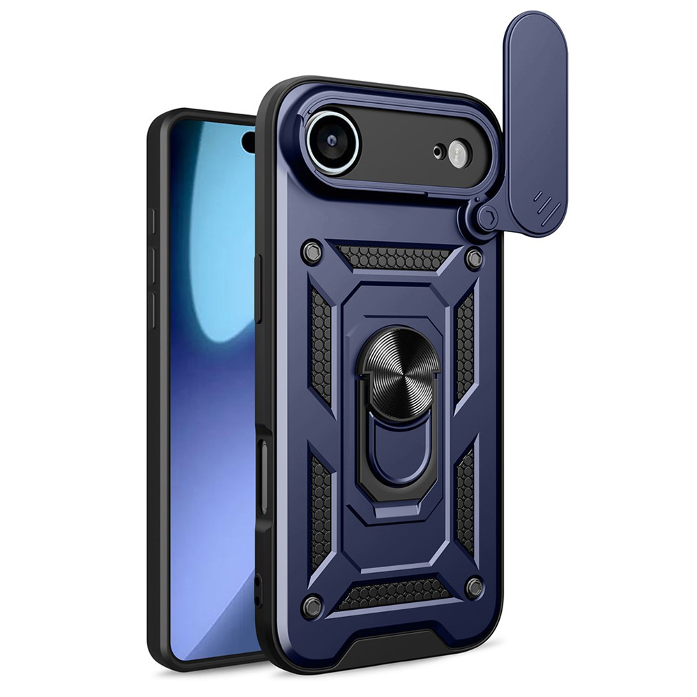 Калъф за iPhone 17 Air - Techsuit CamShield Series - Син