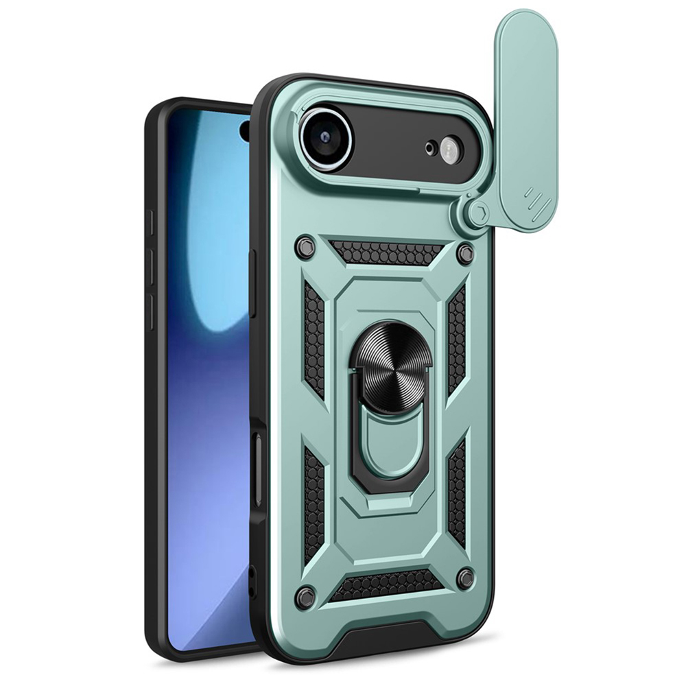 Калъф за iPhone 17 Air - Techsuit CamShield Series - Зелен