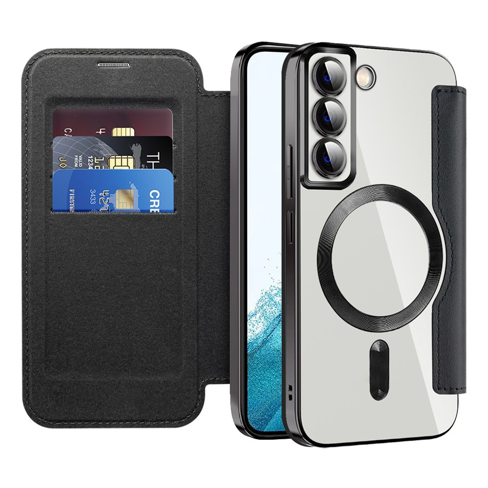 Калъф за Samsung Galaxy S22 5G - Techsuit SmartMag Book Case - Черен