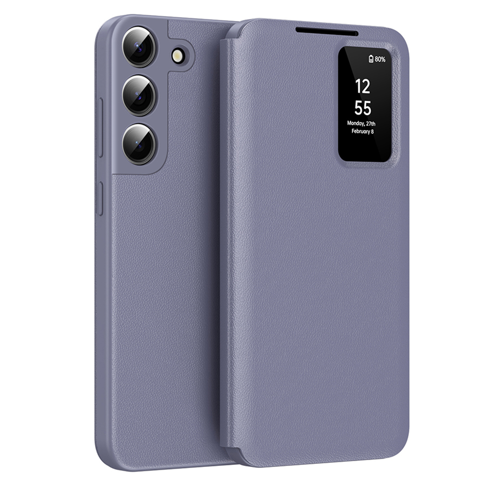 Калъф за Samsung Galaxy S22 5G - Techsuit SmartView Series - Лилав