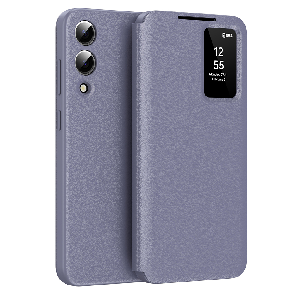 Калъф за Samsung Galaxy S25 Edge - Techsuit SmartView Series - Лилав