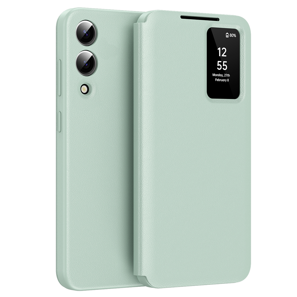 Калъф за Samsung Galaxy S25 Edge - Techsuit SmartView Series - Зелен