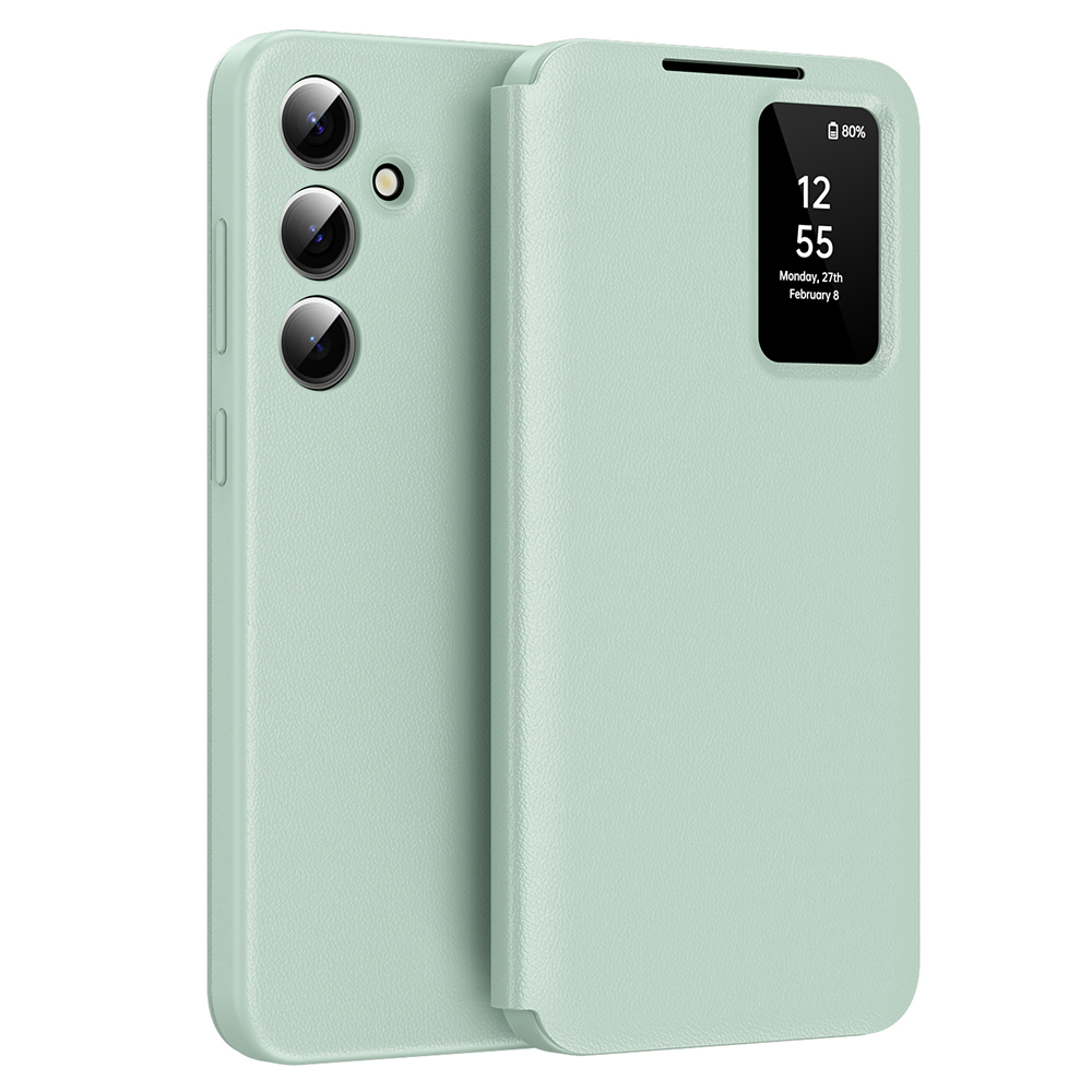 Калъф за Samsung Galaxy A56 5G - Techsuit SmartView Series - Зелен