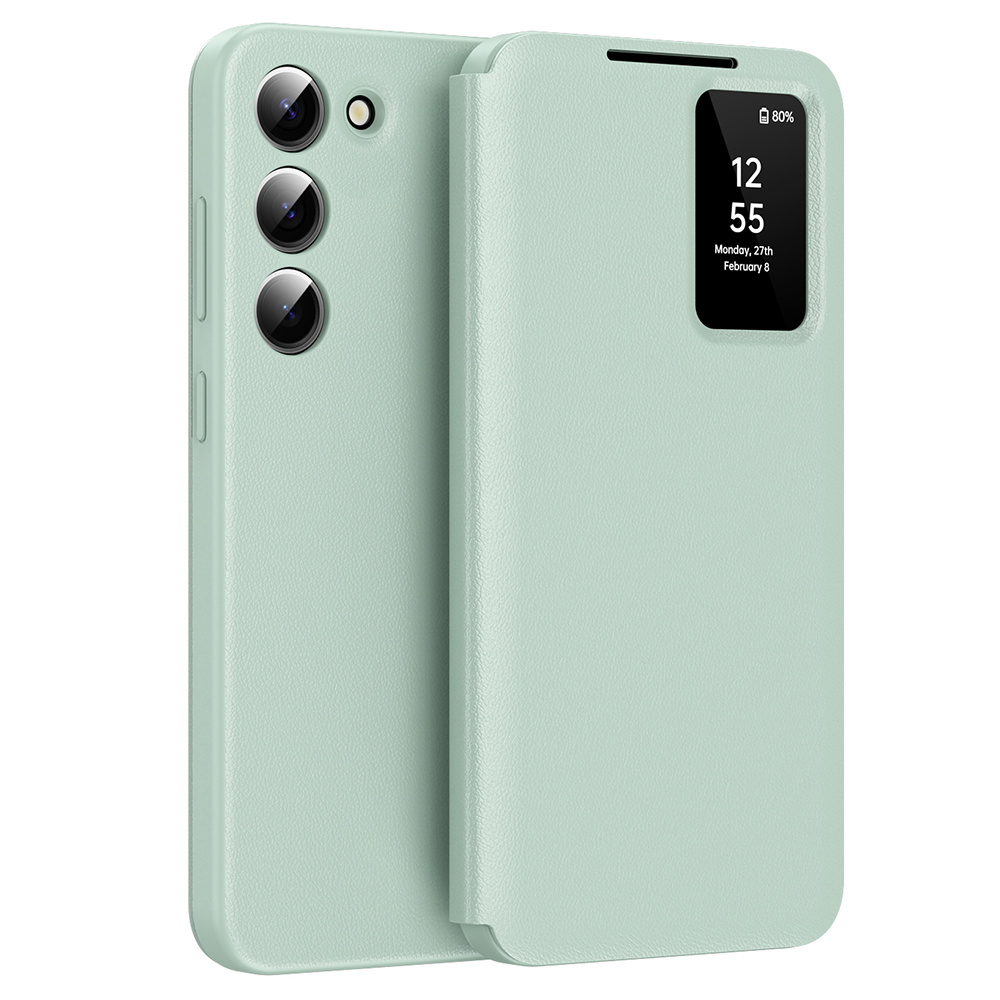 Калъф за Samsung Galaxy S23 - Techsuit SmartView Series - Зелен