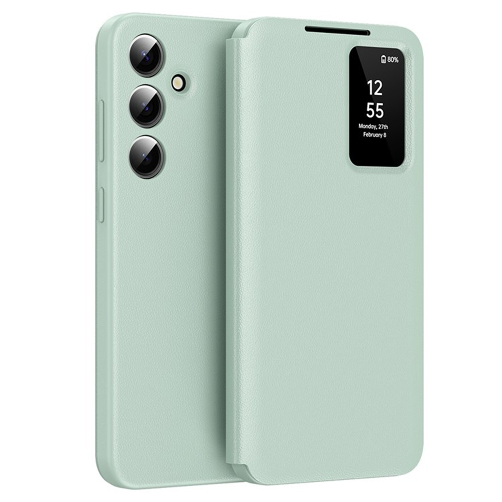 Калъф за Samsung Galaxy S23 FE - Techsuit SmartView Series - Зелен