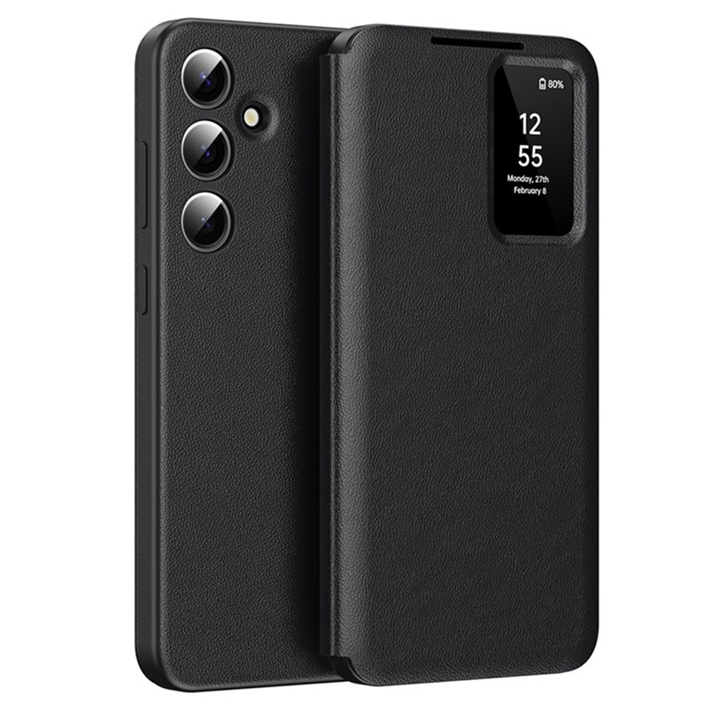 Калъф за Samsung Galaxy S23 FE - Techsuit SmartView Series - Черен
