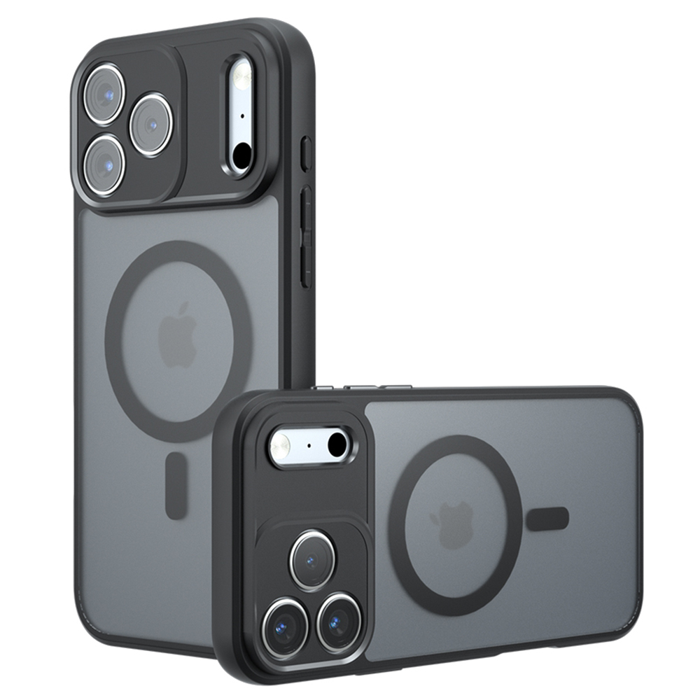 Калъф за iPhone 17 Pro Max - Techsuit PureFrost MagSafe - Frosted Черен