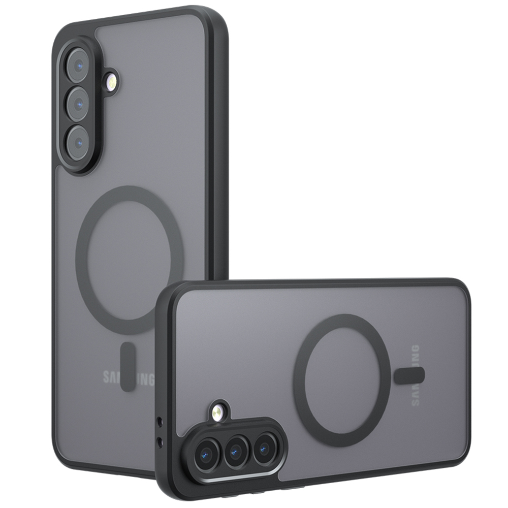 Калъф за Samsung Galaxy A16 4G / A16 5G - Techsuit PureFrost MagSafe - Frosted Черен