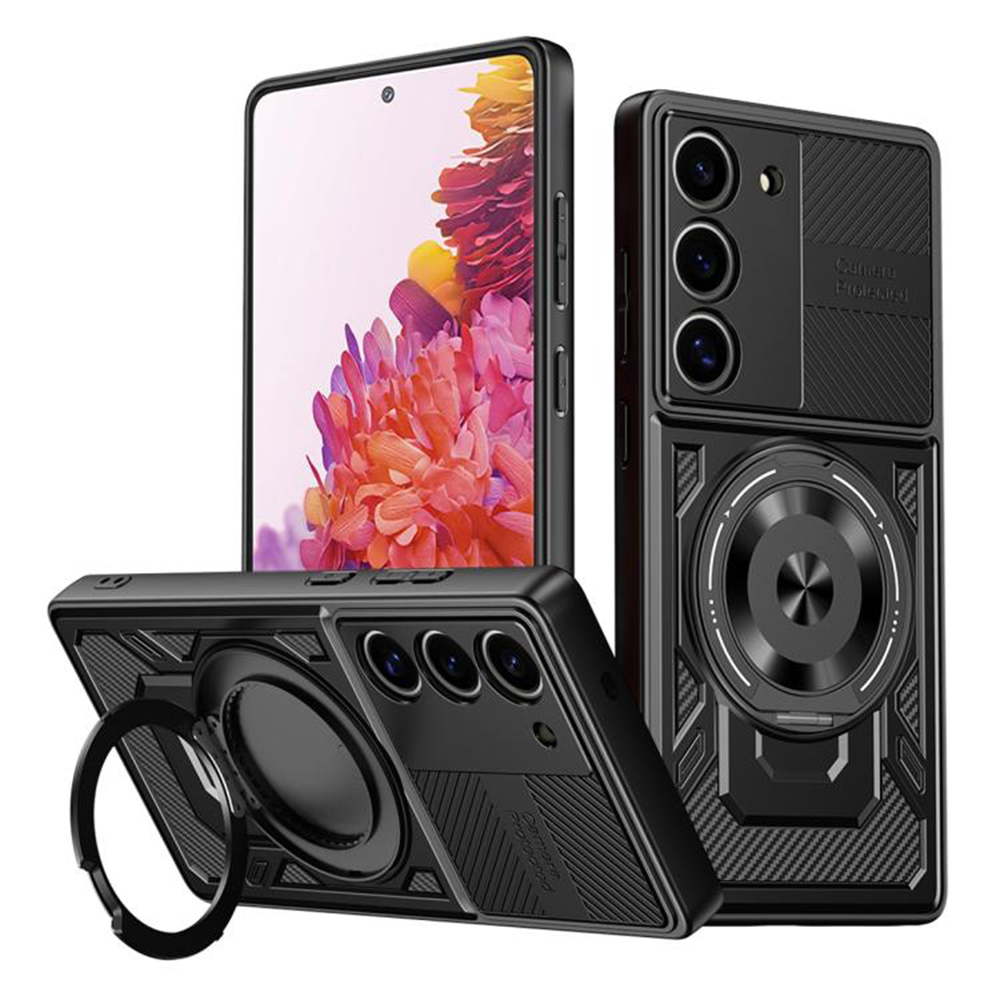 Калъф за Samsung Galaxy S20 FE - Techsuit RuggedCam - Черен