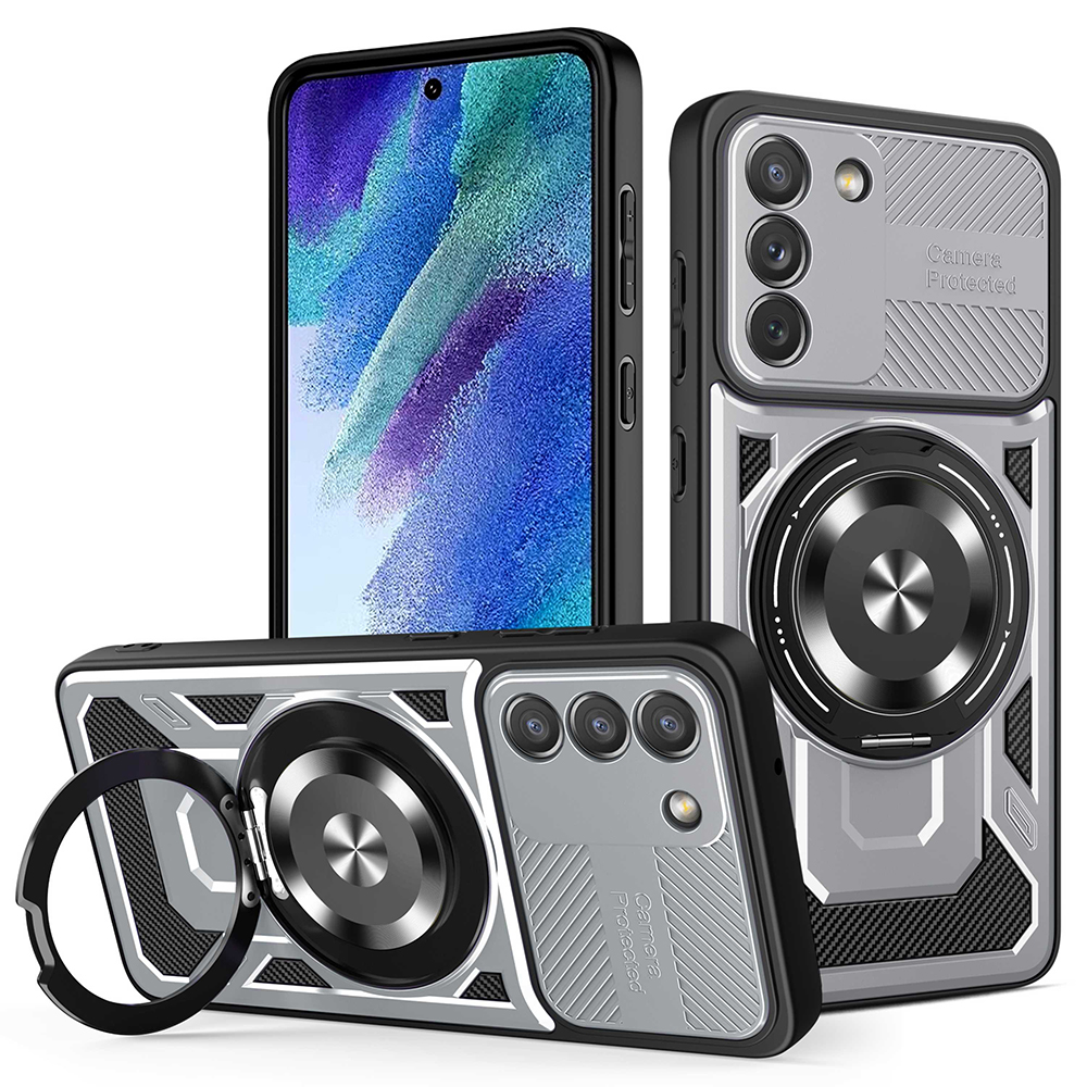 Калъф за Samsung Galaxy Galaxy S21 FE 5G - Techsuit RuggedCam - Сив