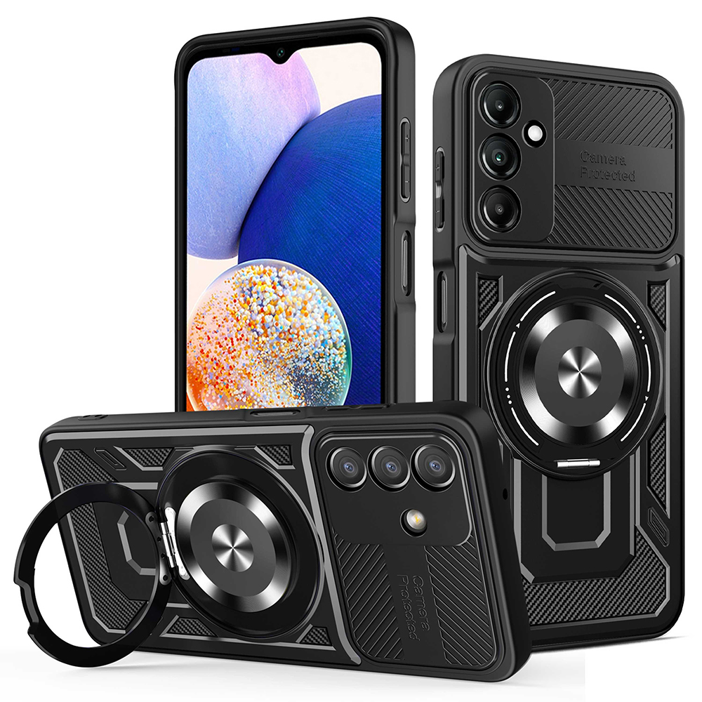 Калъф за Samsung Galaxy A14 4G / A14 5G - Techsuit RuggedCam - Черен