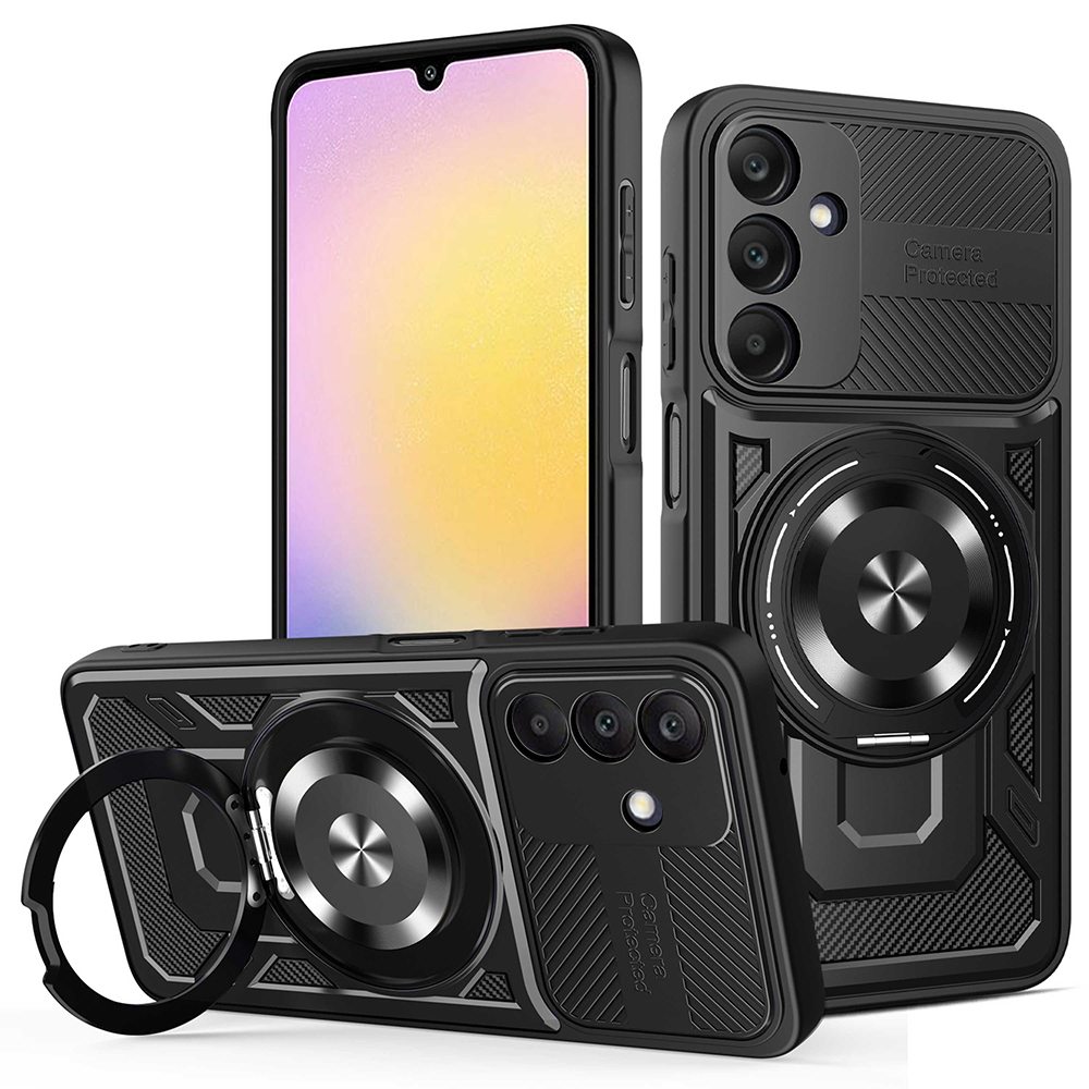 Калъф за Samsung Galaxy A25 5G - Techsuit RuggedCam - Черен