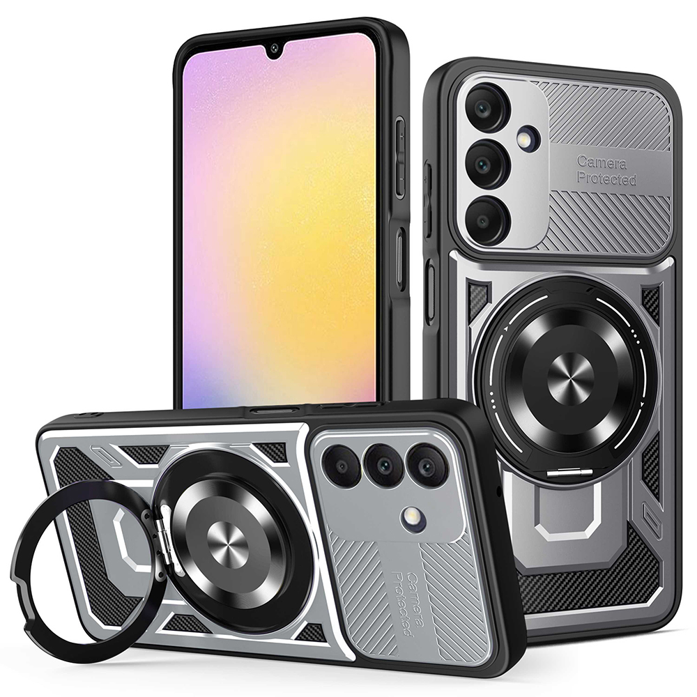 Калъф за Samsung Galaxy A25 5G - Techsuit RuggedCam - Сив