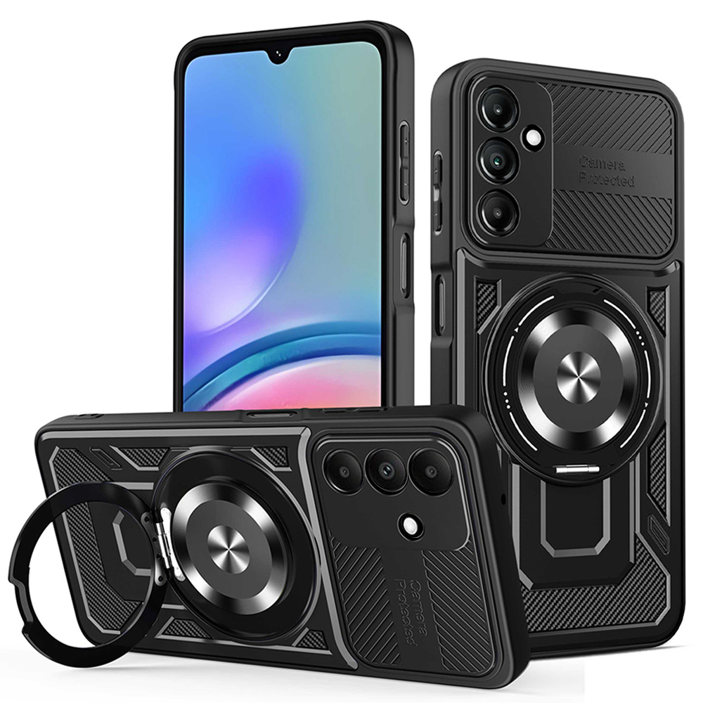 Калъф за Samsung Galaxy A05s - Techsuit RuggedCam - Черен
