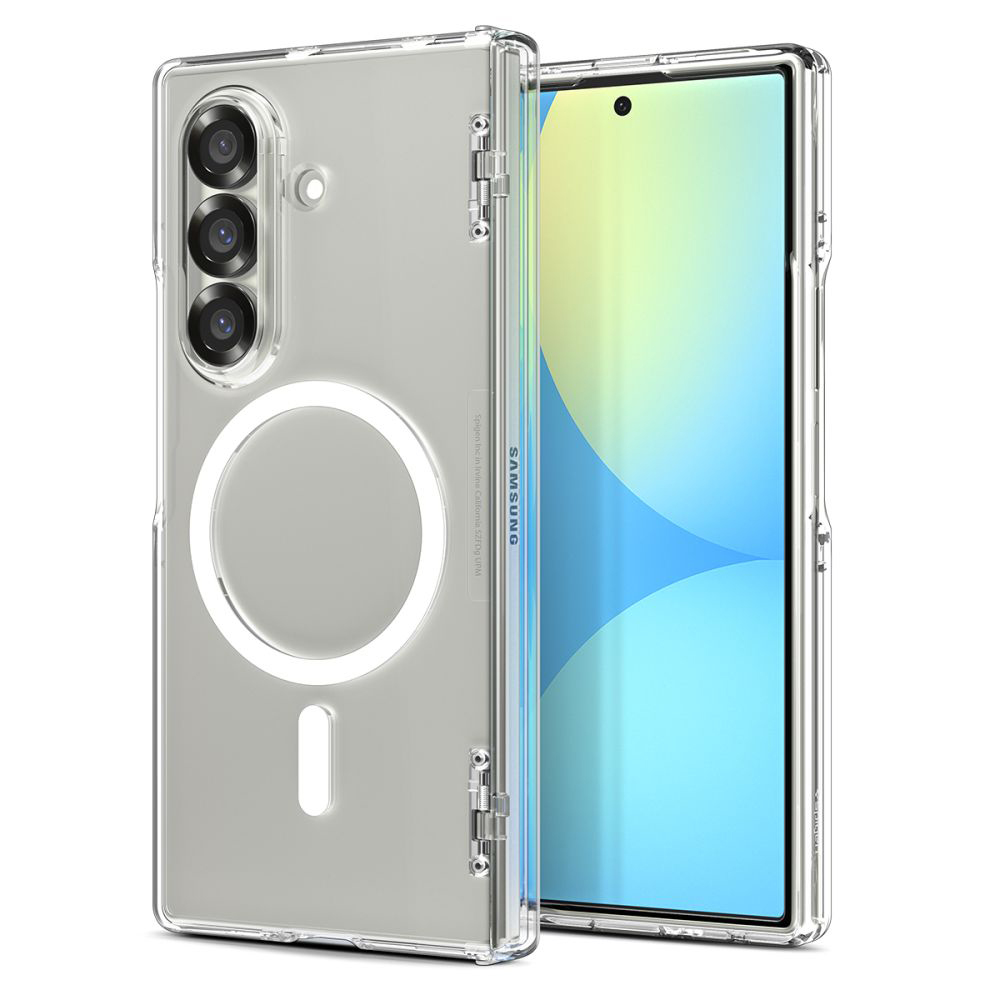 Калъф за Samsung Galaxy Z Fold7 - Spigen Ultra Hybrid Pro MagSafe (ACS09546) - Прозрачен