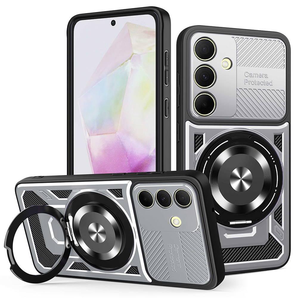 Калъф за Samsung Galaxy A35 5G - Techsuit RuggedCam - Сив