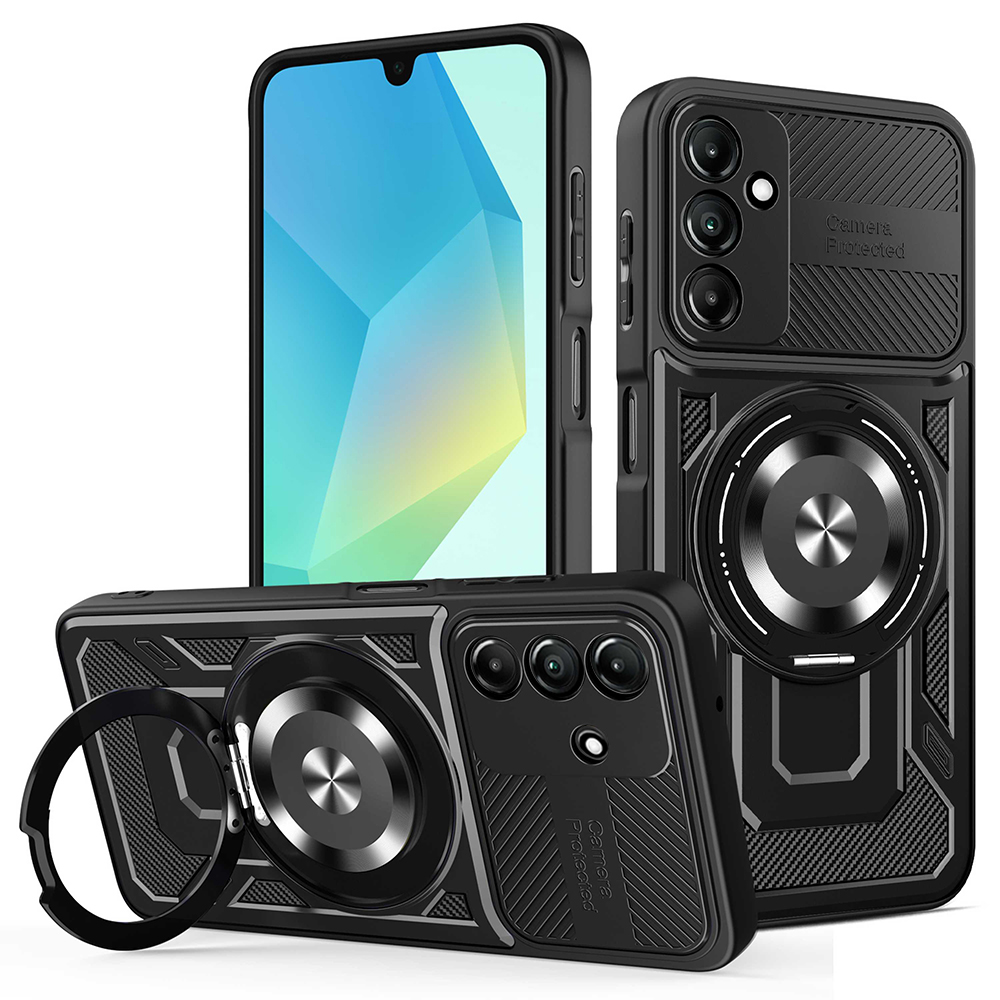 Калъф за Samsung Galaxy A16 4G / A16 5G - Techsuit RuggedCam - Черен