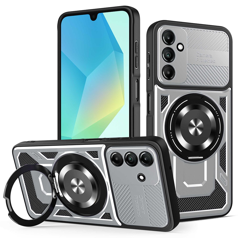 Калъф за Samsung Galaxy A16 4G / A16 5G - Techsuit RuggedCam - Сив