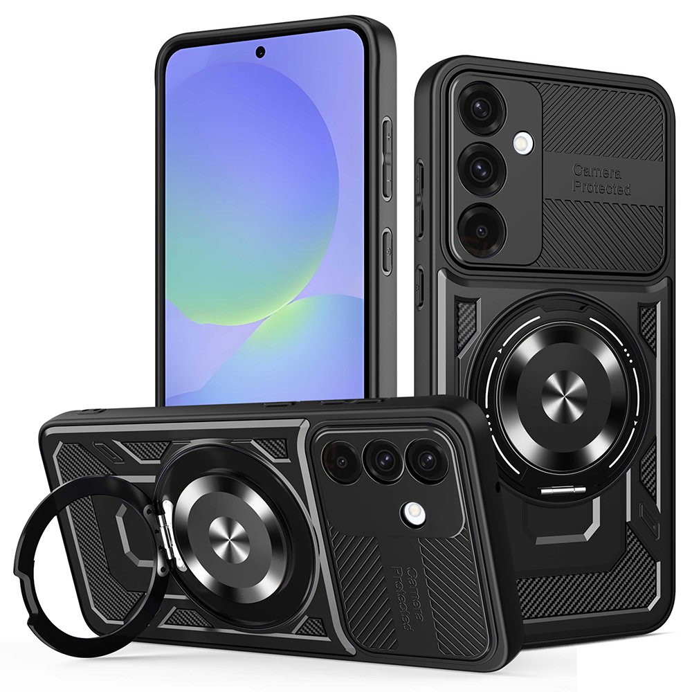 Калъф за Samsung Galaxy A36 5G / A56 5G - Techsuit RuggedCam - Черен