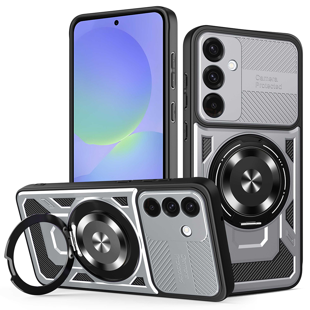 Калъф за Samsung Galaxy A36 5G / A56 5G - Techsuit RuggedCam - Сив