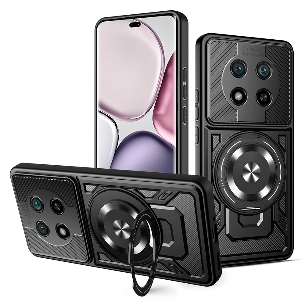Калъф за Honor Magic7 Lite / X9c - Techsuit RuggedCam - Черен