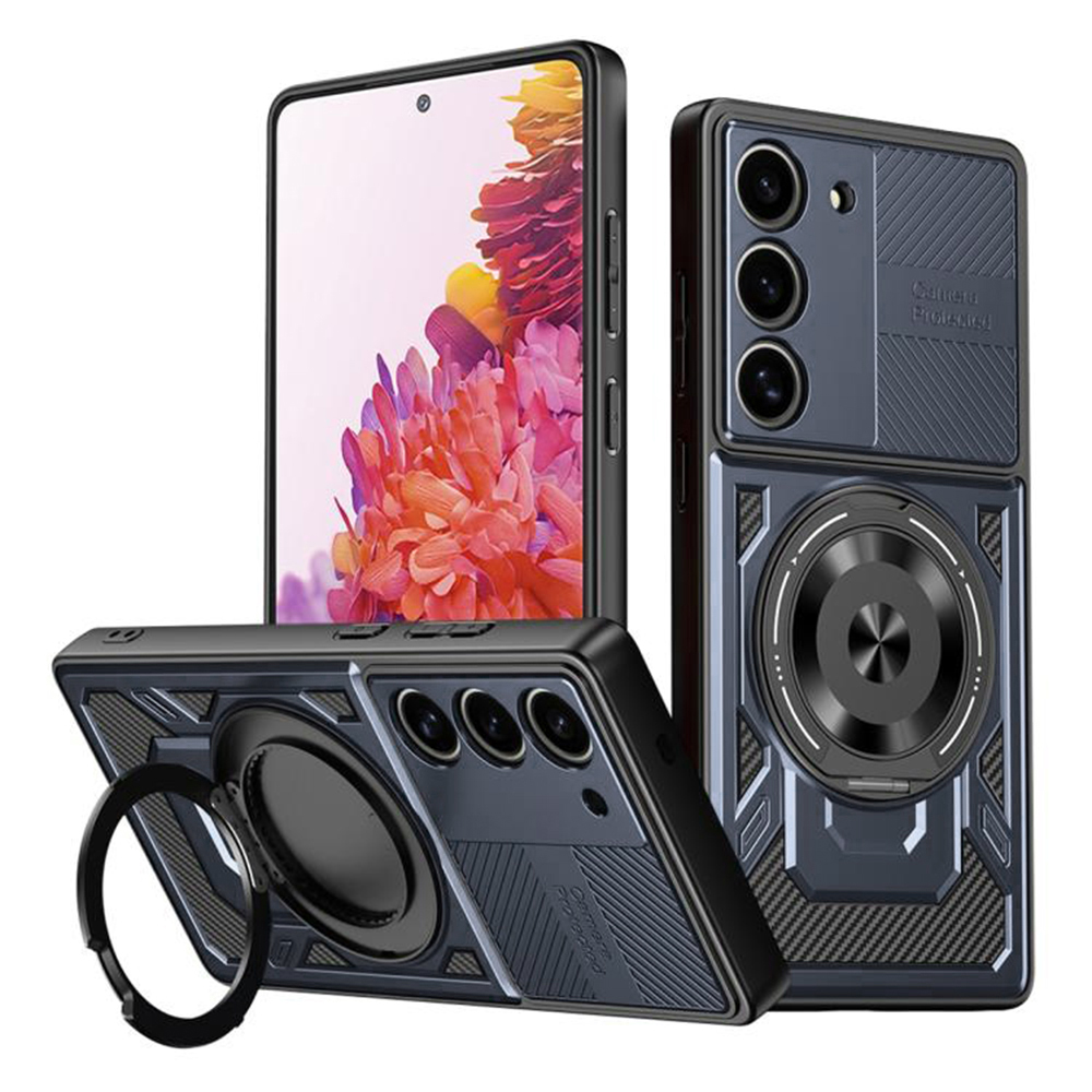 Калъф за Samsung Galaxy S20 FE - Techsuit RuggedCam - Син