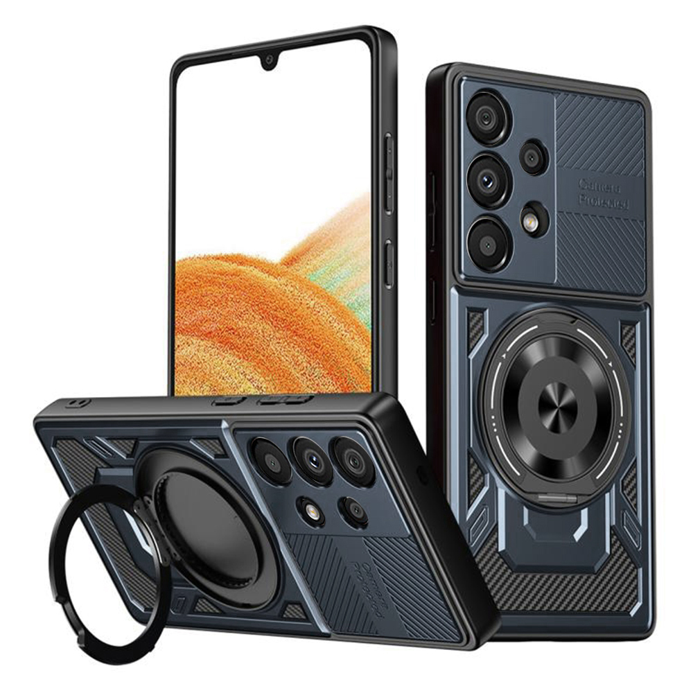 Калъф за Samsung Galaxy A33 5G - Techsuit RuggedCam - Син