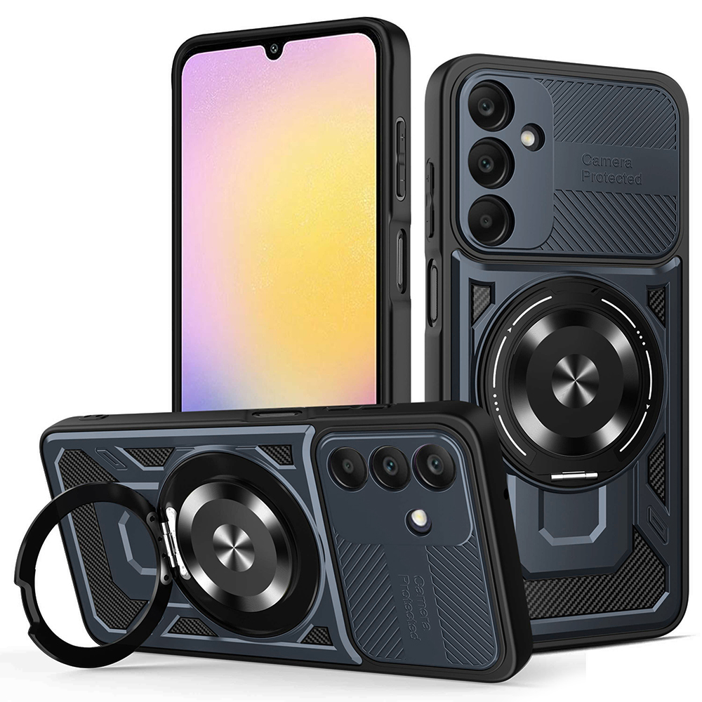 Калъф за Samsung Galaxy A25 5G - Techsuit RuggedCam - Син