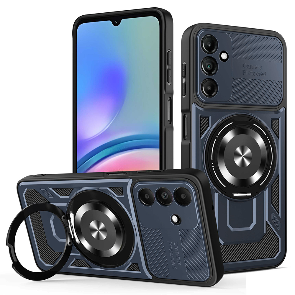Калъф за Samsung Galaxy A05s - Techsuit RuggedCam - Син