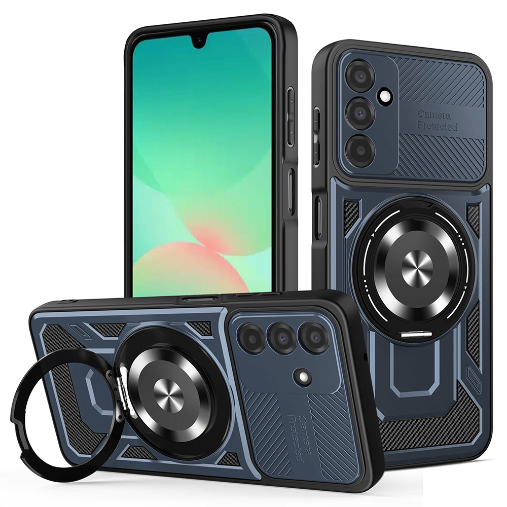 Калъф за Samsung Galaxy A26 5G - Techsuit RuggedCam - Син