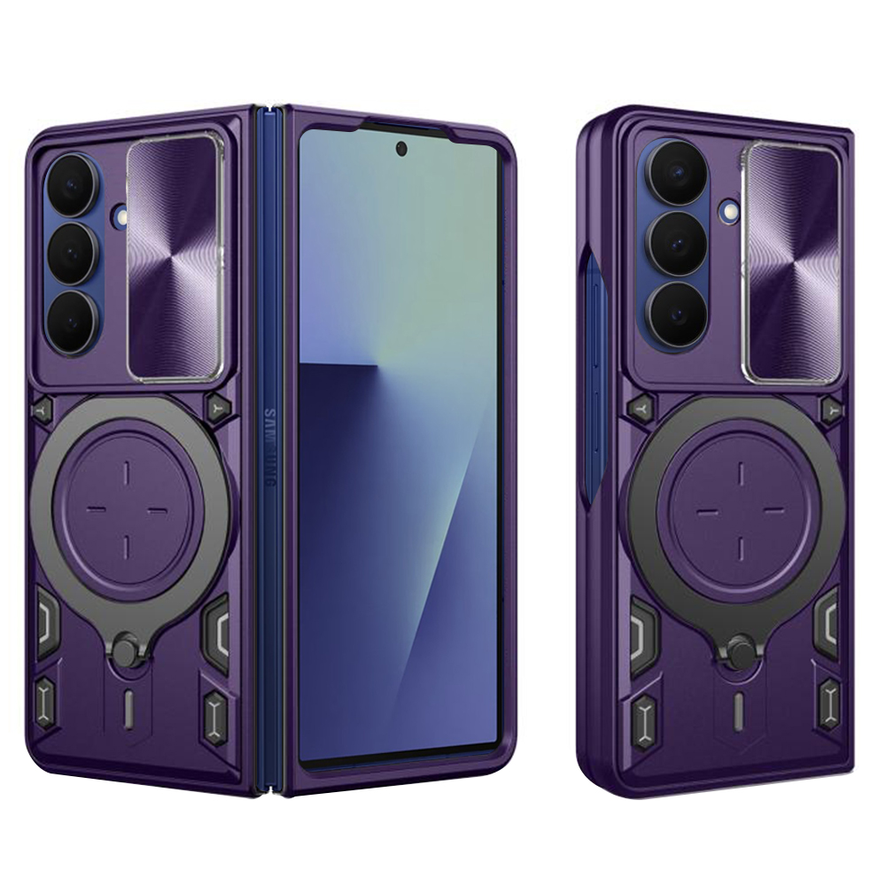 Калъф за Samsung Galaxy Z Fold7 - Techsuit CamGuard Pro - Лилав