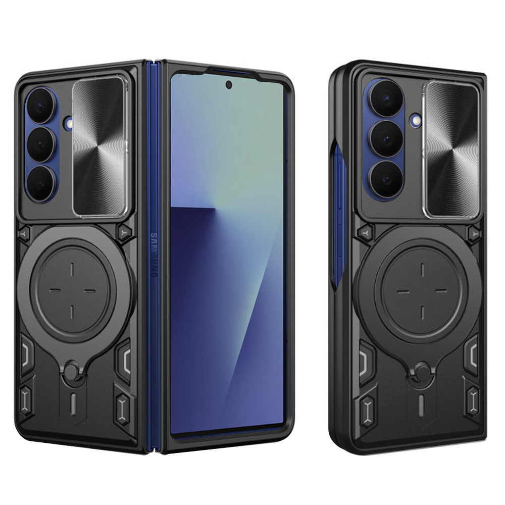 Калъф за Samsung Galaxy Z Fold7 - Techsuit CamGuard Pro - Черен