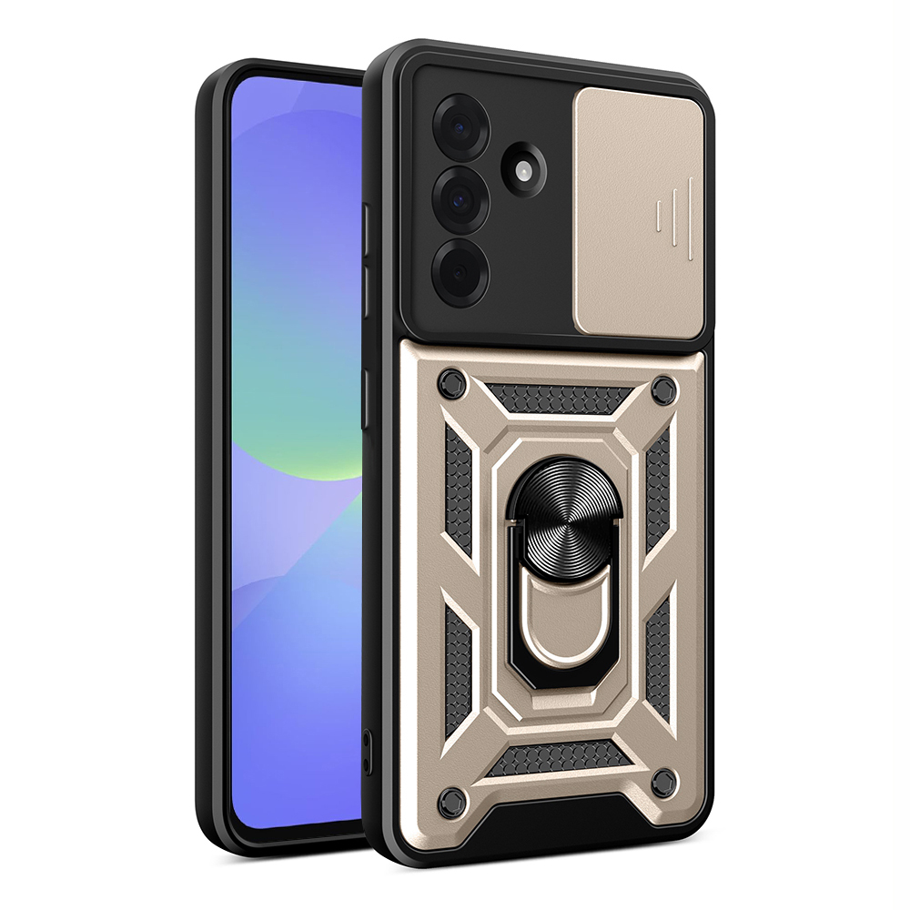 Калъф за Samsung Galaxy A36 5G - Techsuit CamShield Series - златен