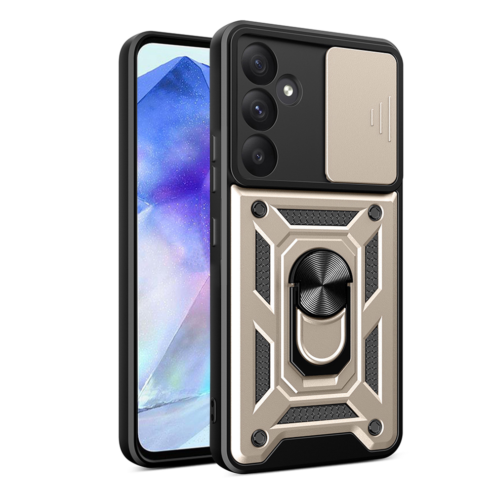 Калъф за Samsung Galaxy A55 5G - Techsuit CamShield Series - златен