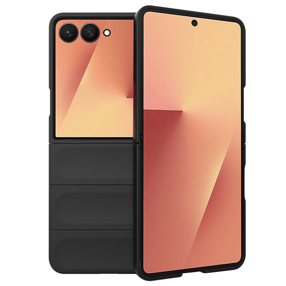 Калъф за Samsung Galaxy Z Flip7 - Techsuit Magic Shield - Черен