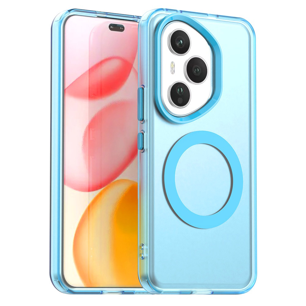 Калъф за Honor 400 Pro - Techsuit CandyCase MagSafe - Син