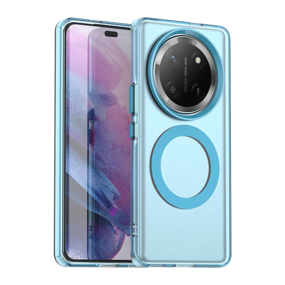 Калъф за Honor Magic7 Lite - Techsuit CandyCase MagSafe - Син