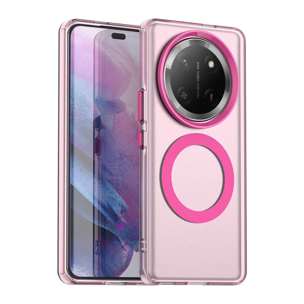 Калъф за Honor Magic7 Lite / X9c - Techsuit CandyCase MagSafe - Розов