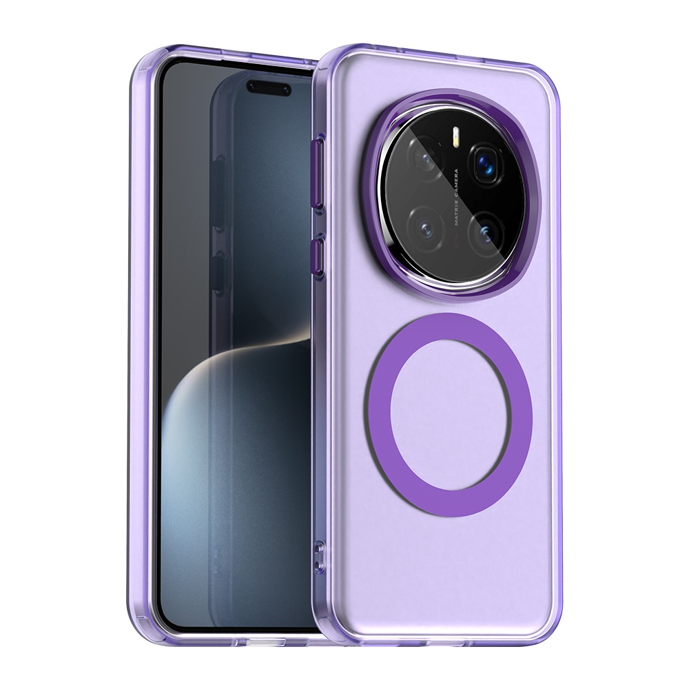 Калъф за Honor Magic7 Pro - Techsuit CandyCase MagSafe - Лилав