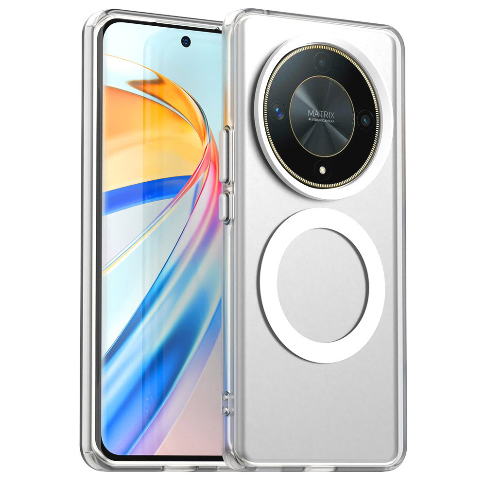 Калъф за Honor Magic6 Lite - Techsuit CandyCase MagSafe - Бял