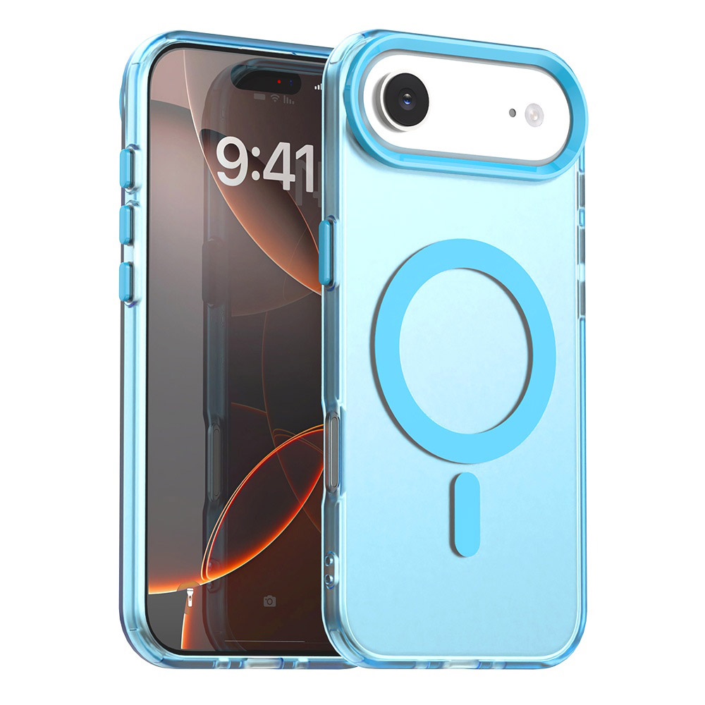 Калъф за iPhone 17 Air - Techsuit CandyCase MagSafe - Син
